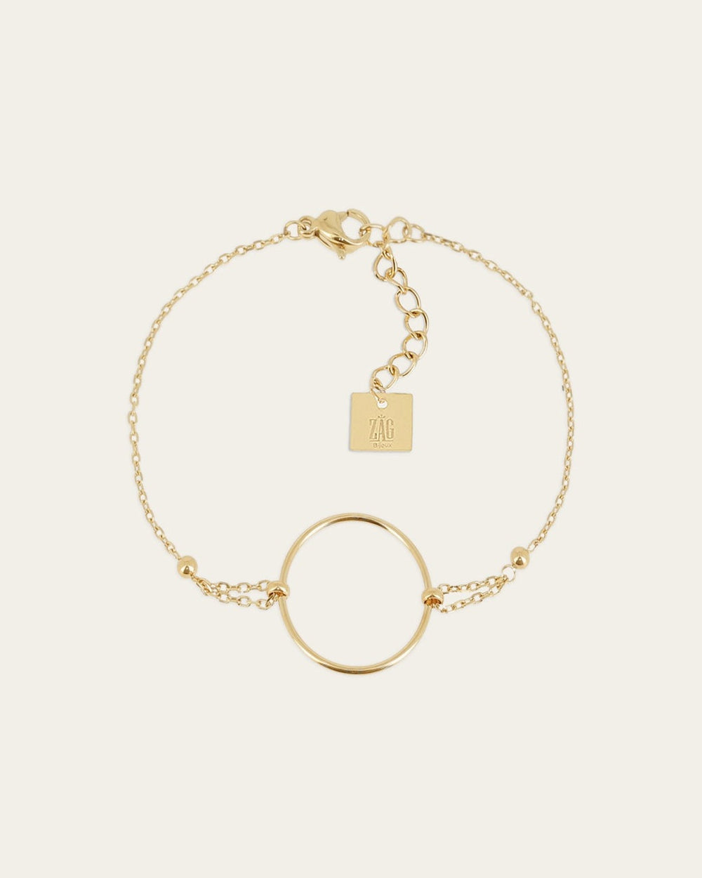 Bracelet Amarante (Acier doré)