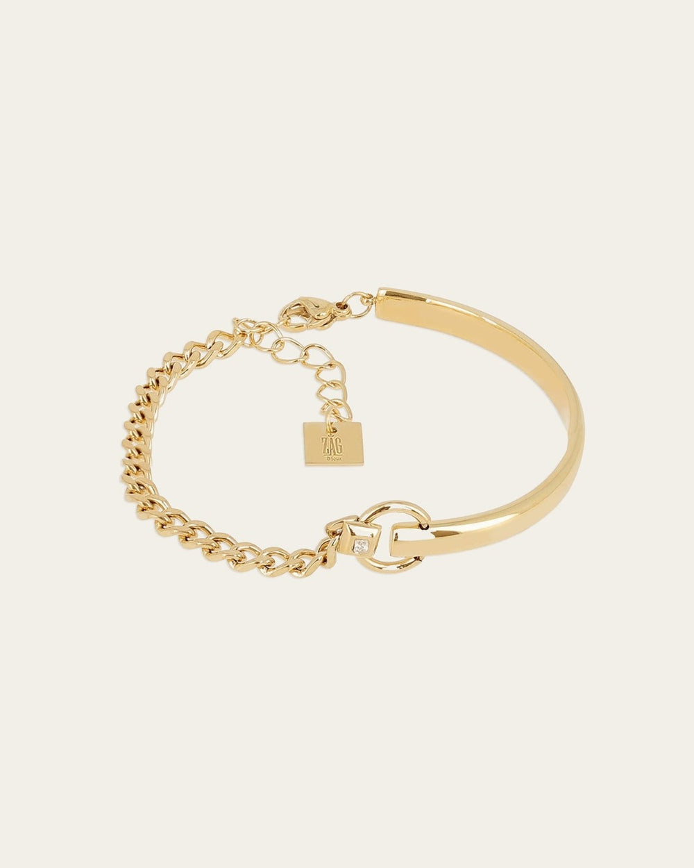 Bracelet Yséor (Acier doré)
