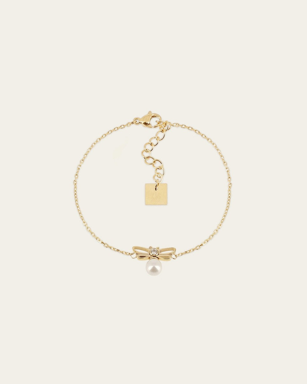 Bracelet Brumelle (Acier doré)