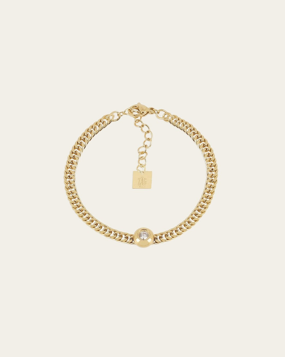 Bracelet Théona (Acier doré)