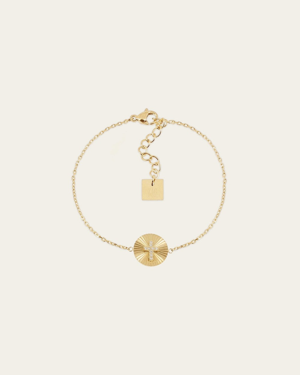 Bracelet Aveline (Acier doré)