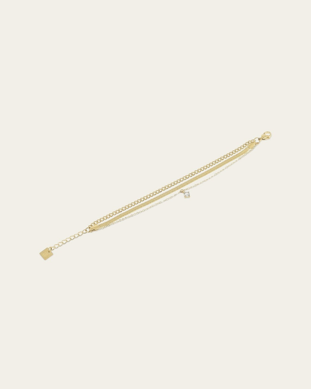 Bracelet Aube (Acier doré)