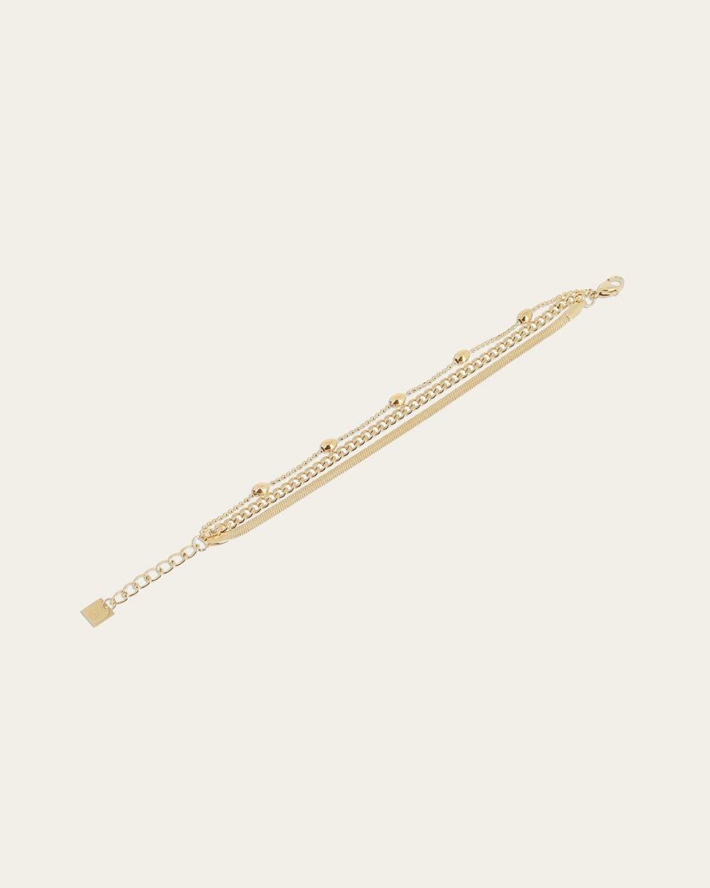 Bracelet Lumineux (Acier doré)