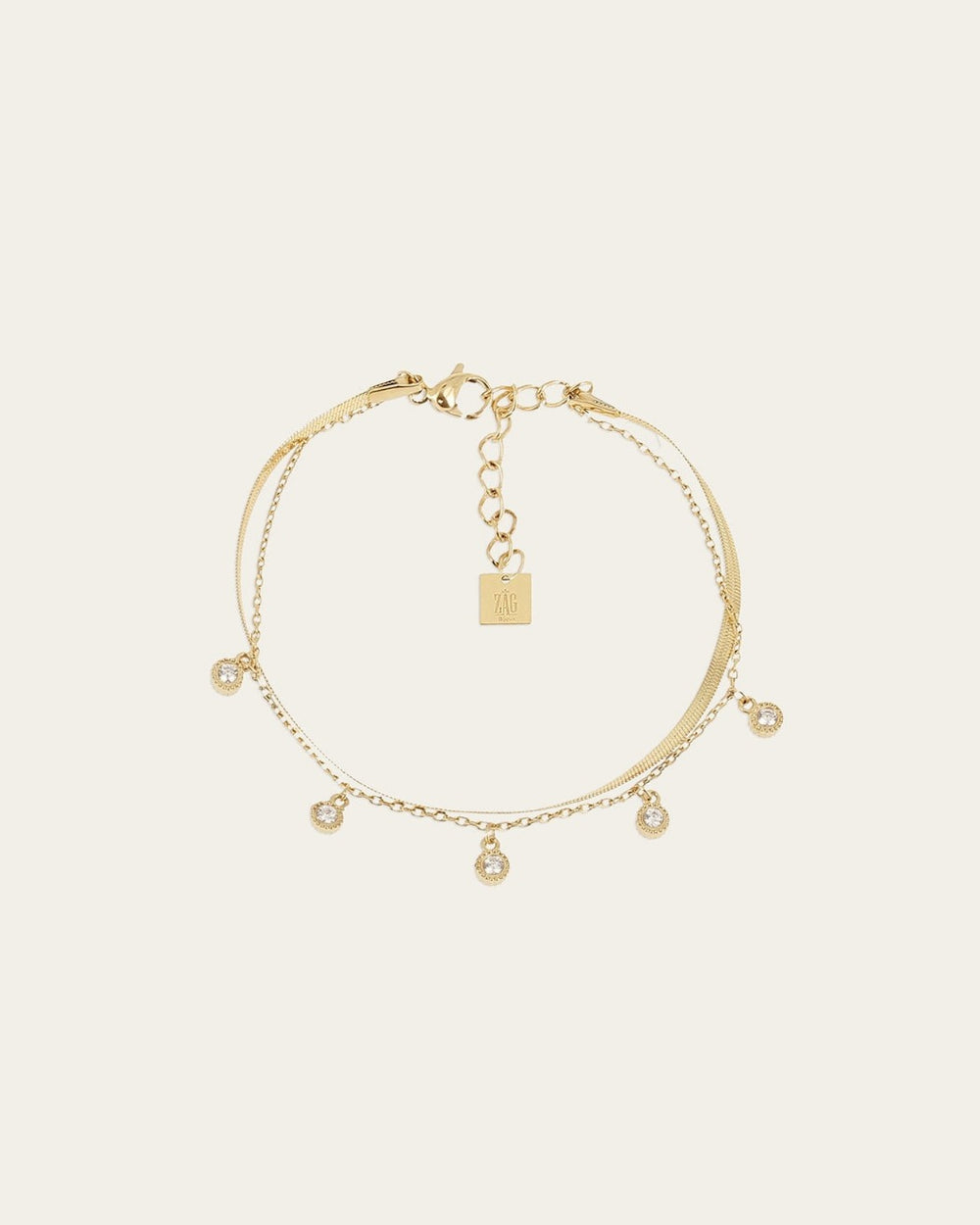 Lazzaro Bracelet (Gold-plated steel)