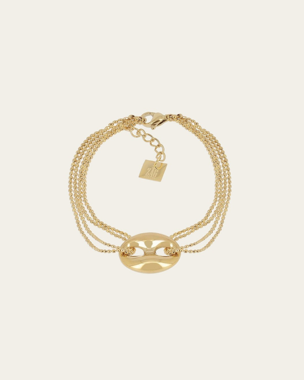 Bracelet Nao (Acier doré)