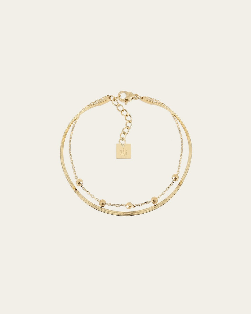 Bracelet Virelle (Acier doré)