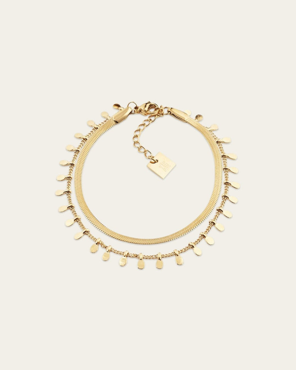 Bracelet Mykonos (Acier doré)