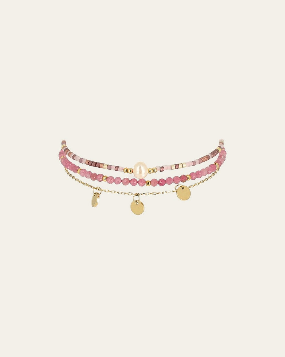 Bracelets Loccis (Acier doré)
