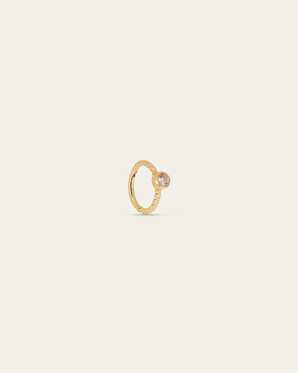Piercing Seychelles (Acier doré)