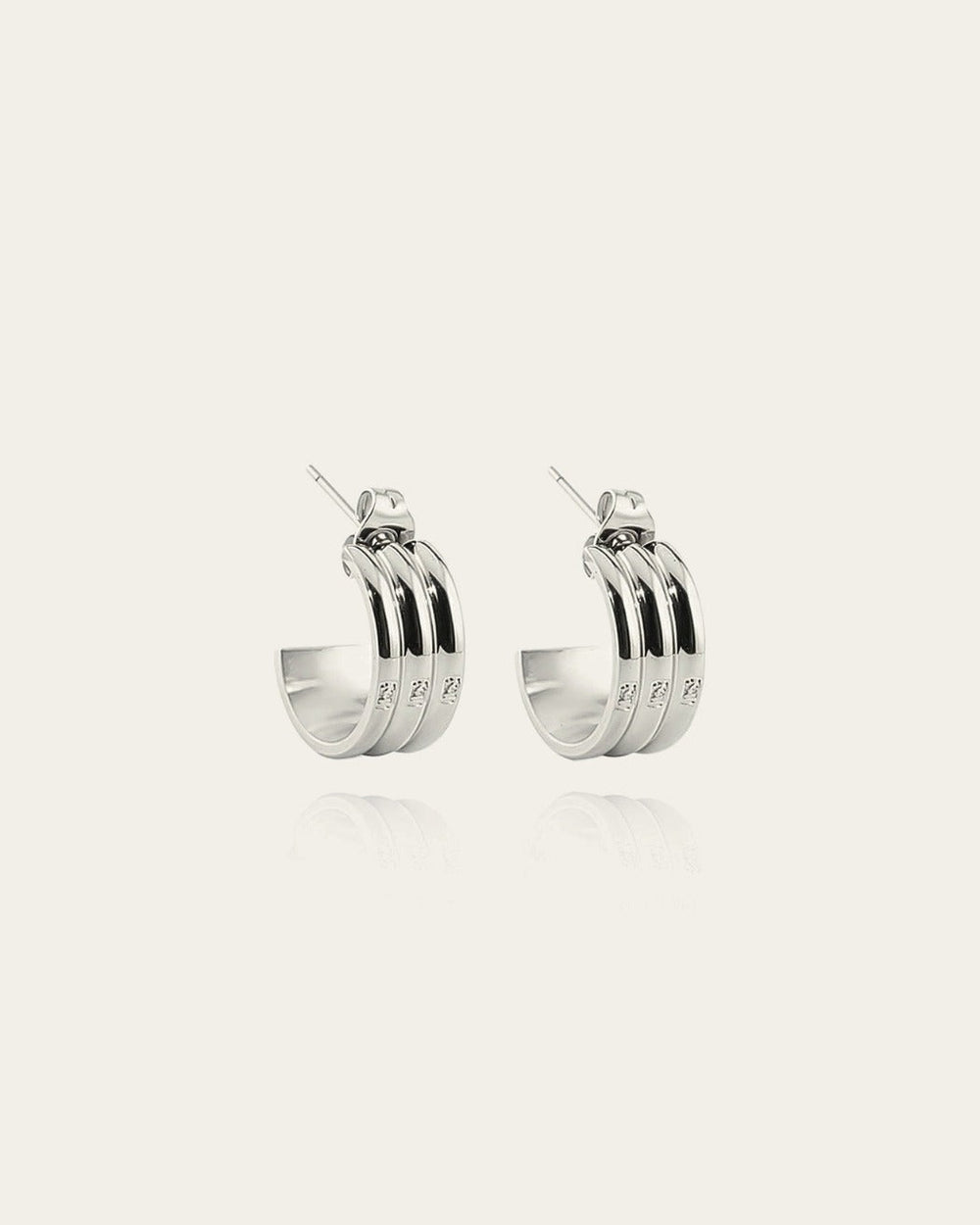 Damas Earrings (Steel)