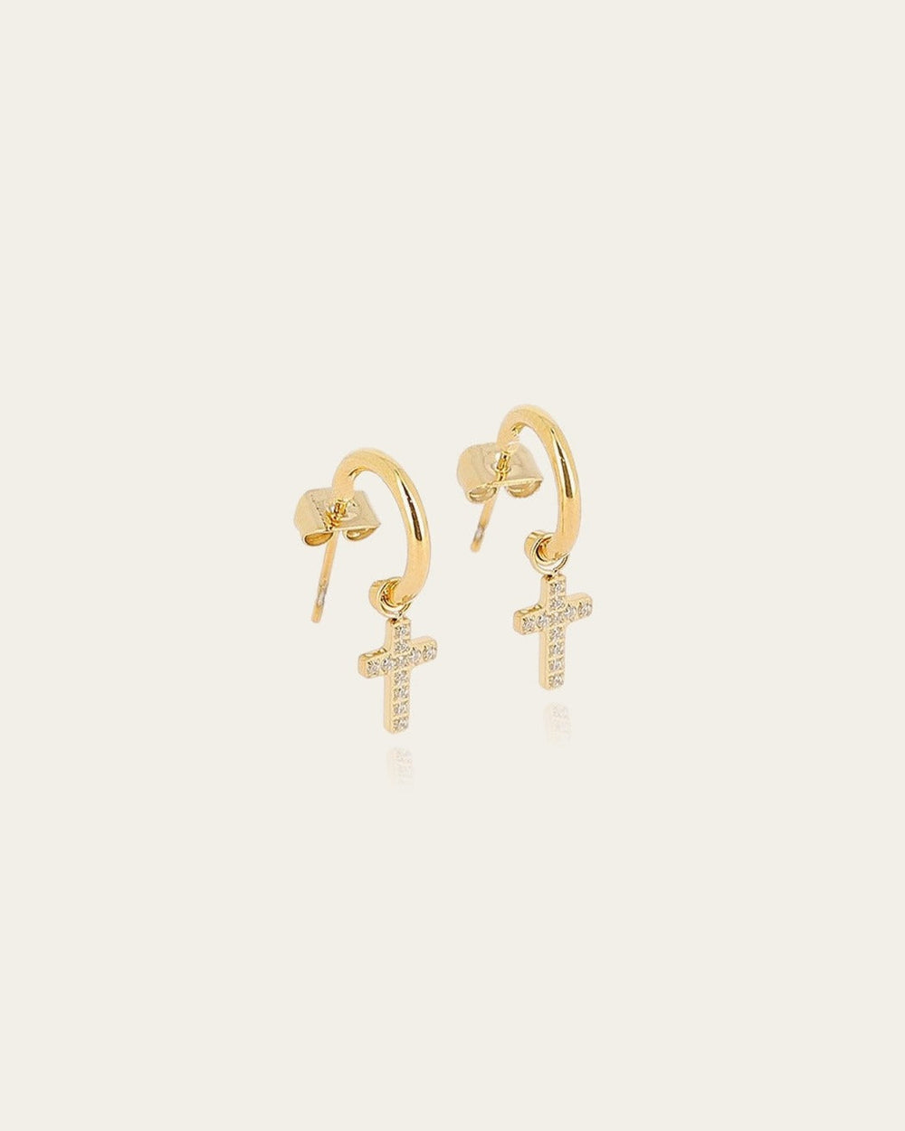 Evangelista Earrings (Gold-plated Steel)