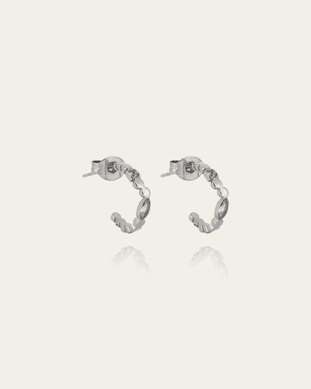 Alexa Earrings (Steel)
