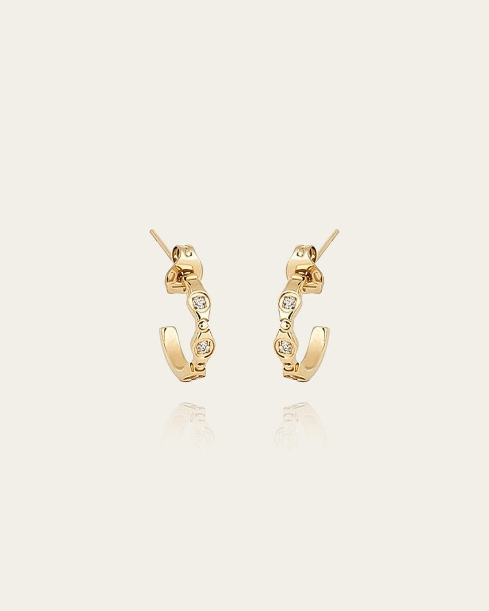 Fifi Earrings (Gold-plated steel)