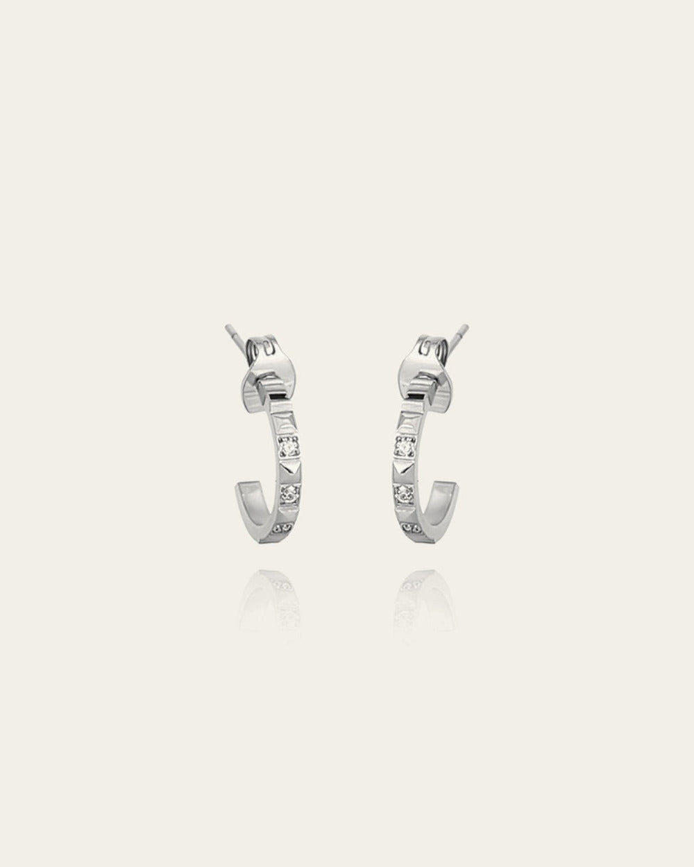 Boucles d'oreilles Luceat (Acier)
