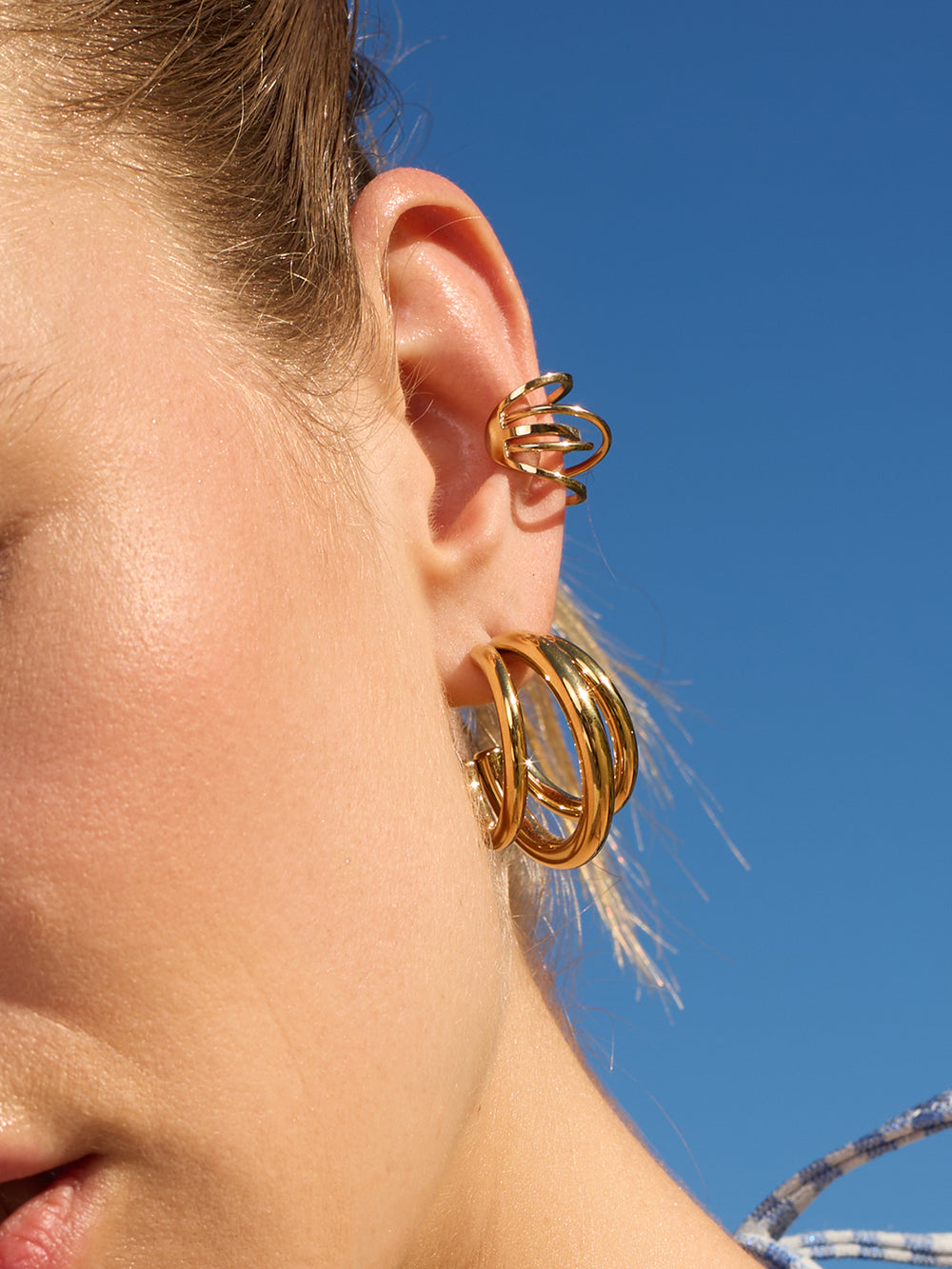 Boucles d'oreilles Trilogy 
