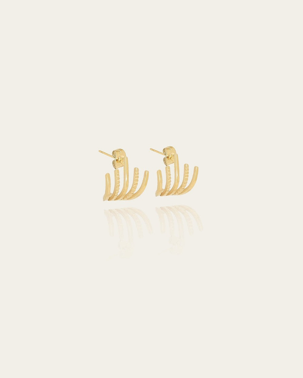 Potosi earrings (Gold-plated steel)