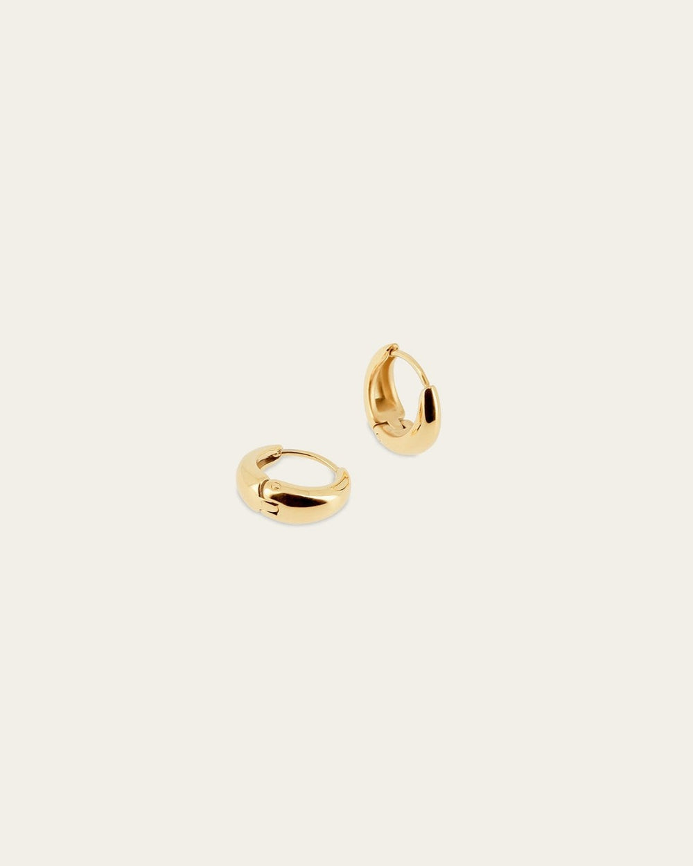 Boucles d'oreilles Joe (Acier doré)