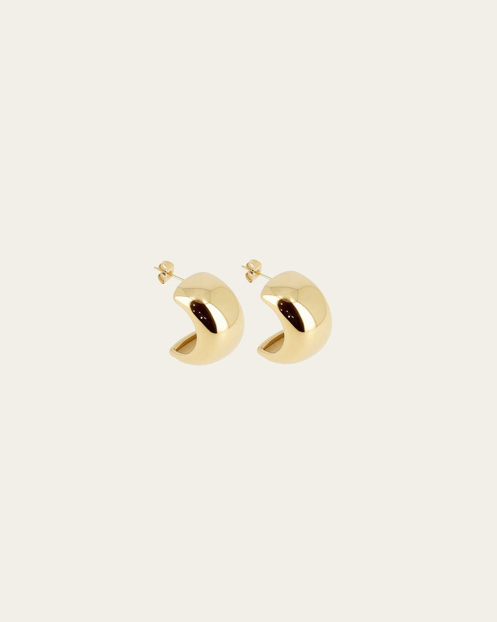 Boucles d'oreilles Punte (Acier doré)