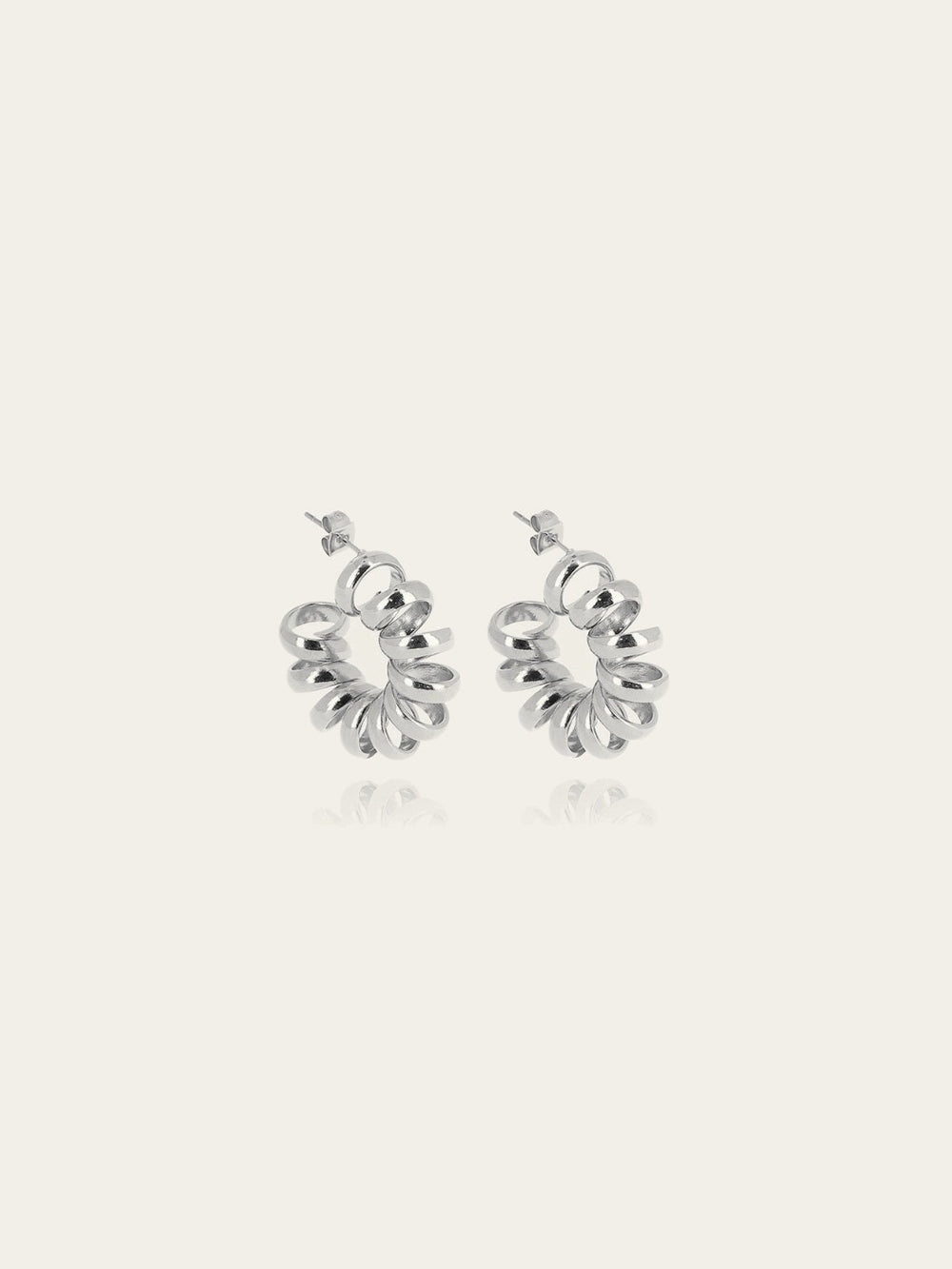 Swirl earrings 