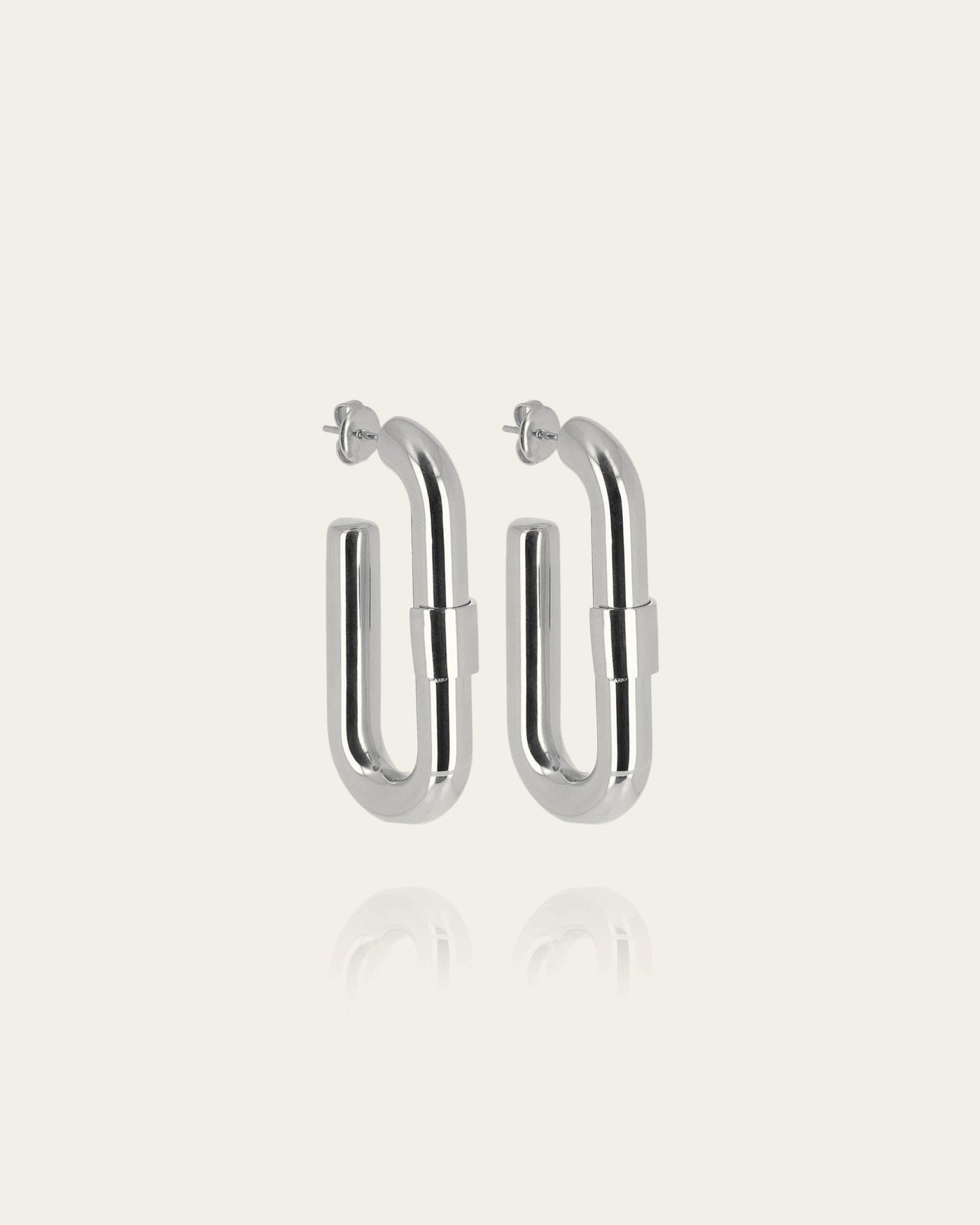 Lafra Earrings (Steel)