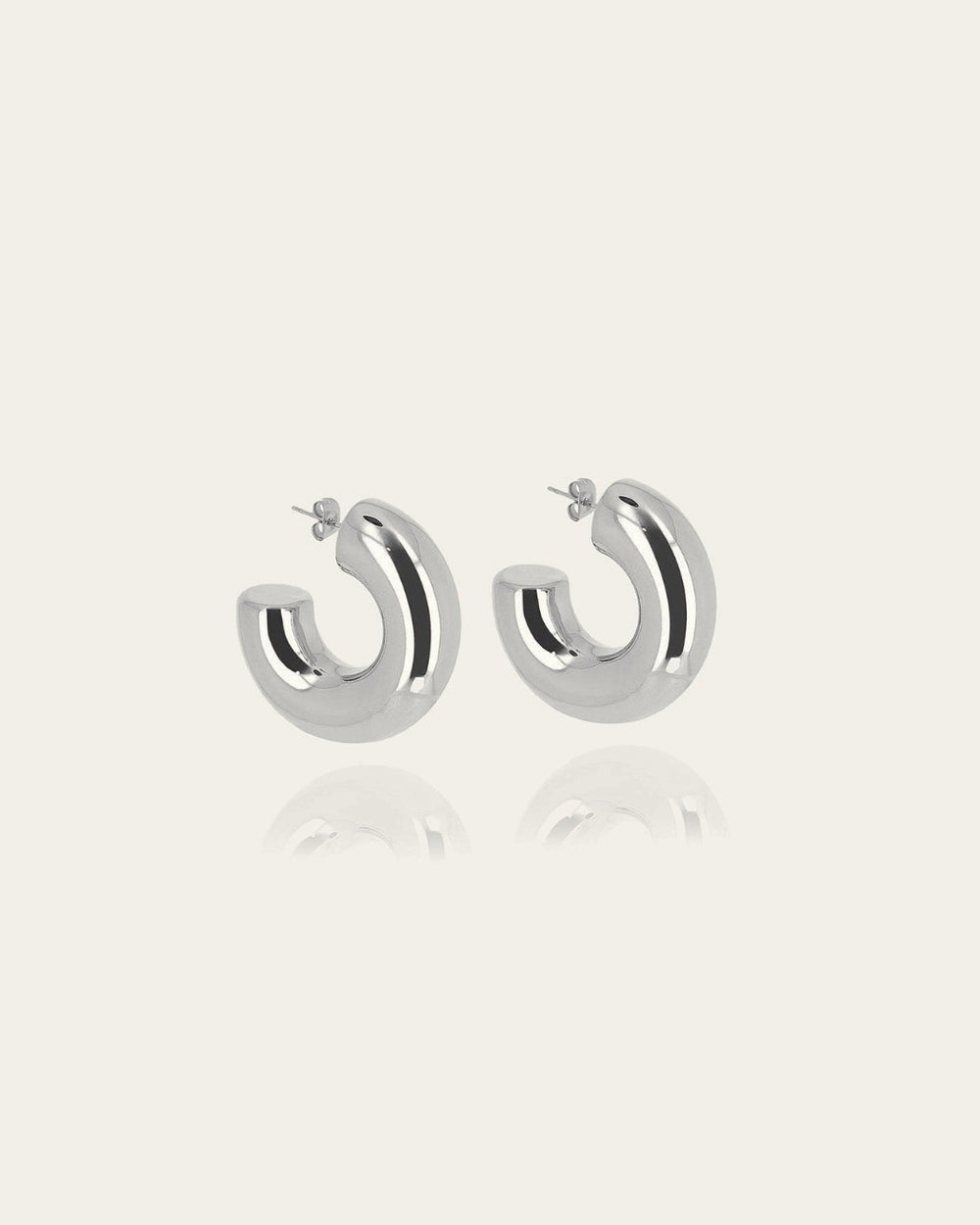 Boucles d'oreilles Amande (Acier)