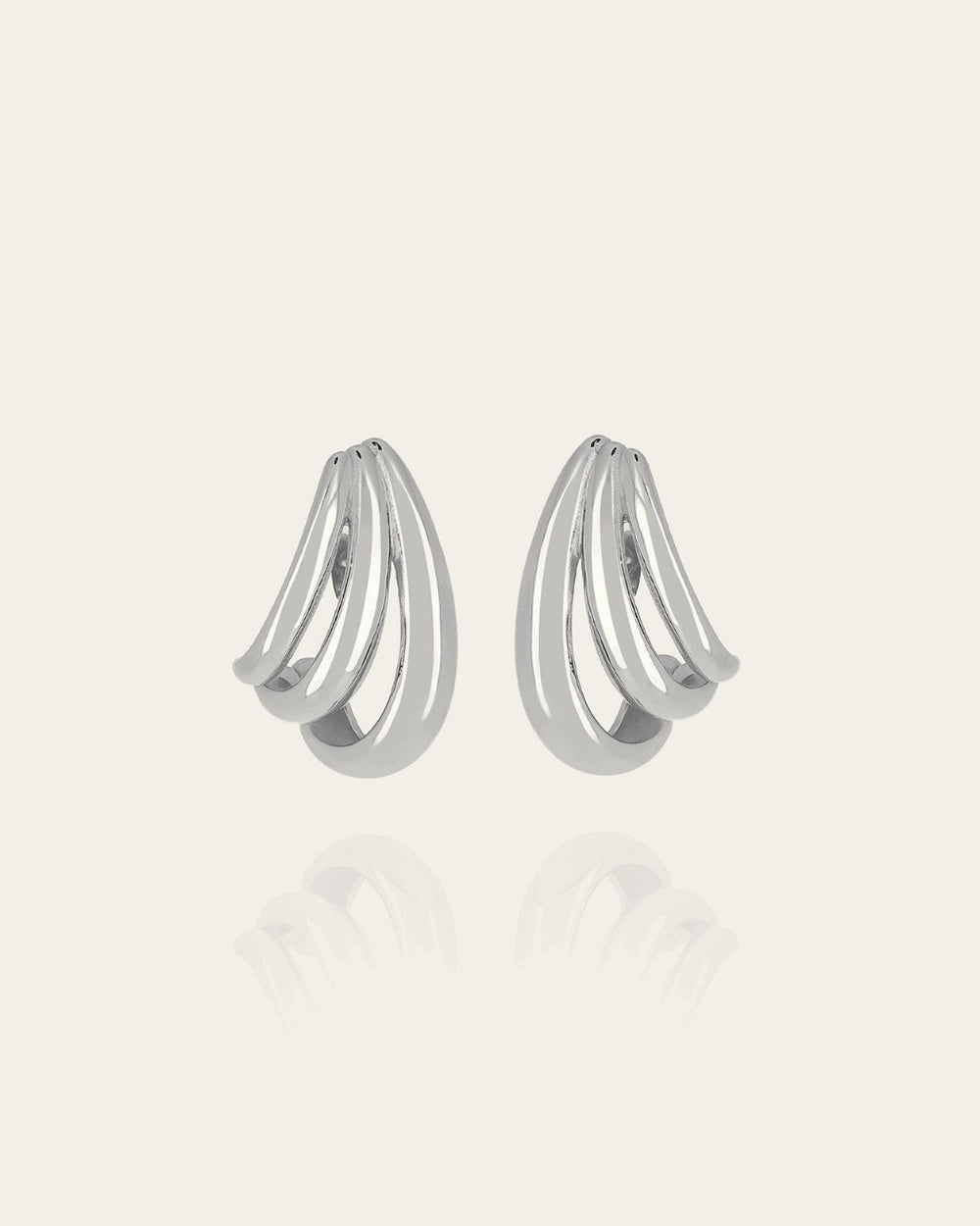 Boucles d'oreilles Telma (Acier)
