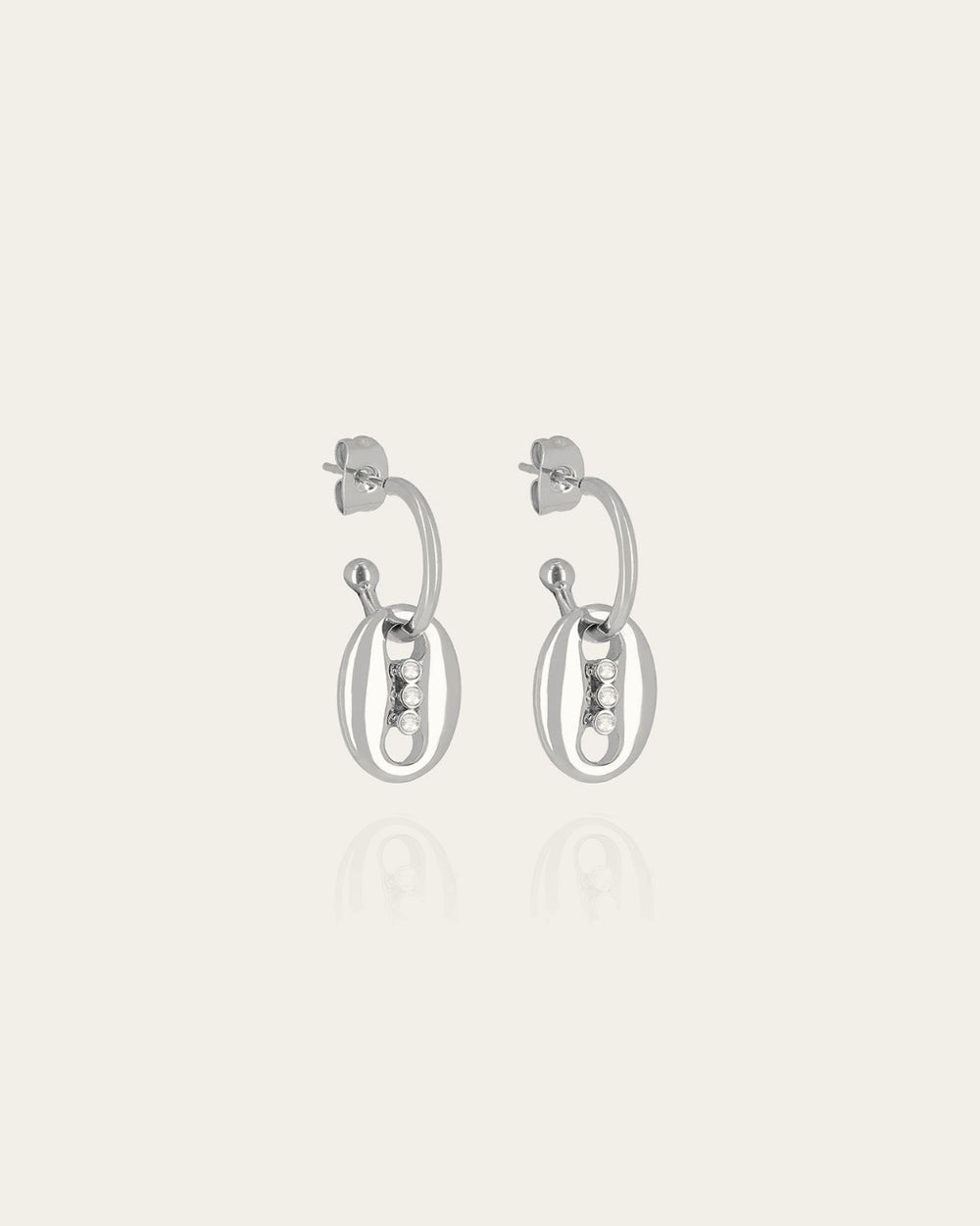 Otto Earrings (Steel)
