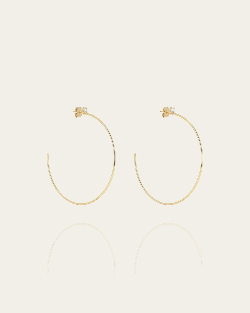 Boucles d'oreilles Romana (Acier doré)