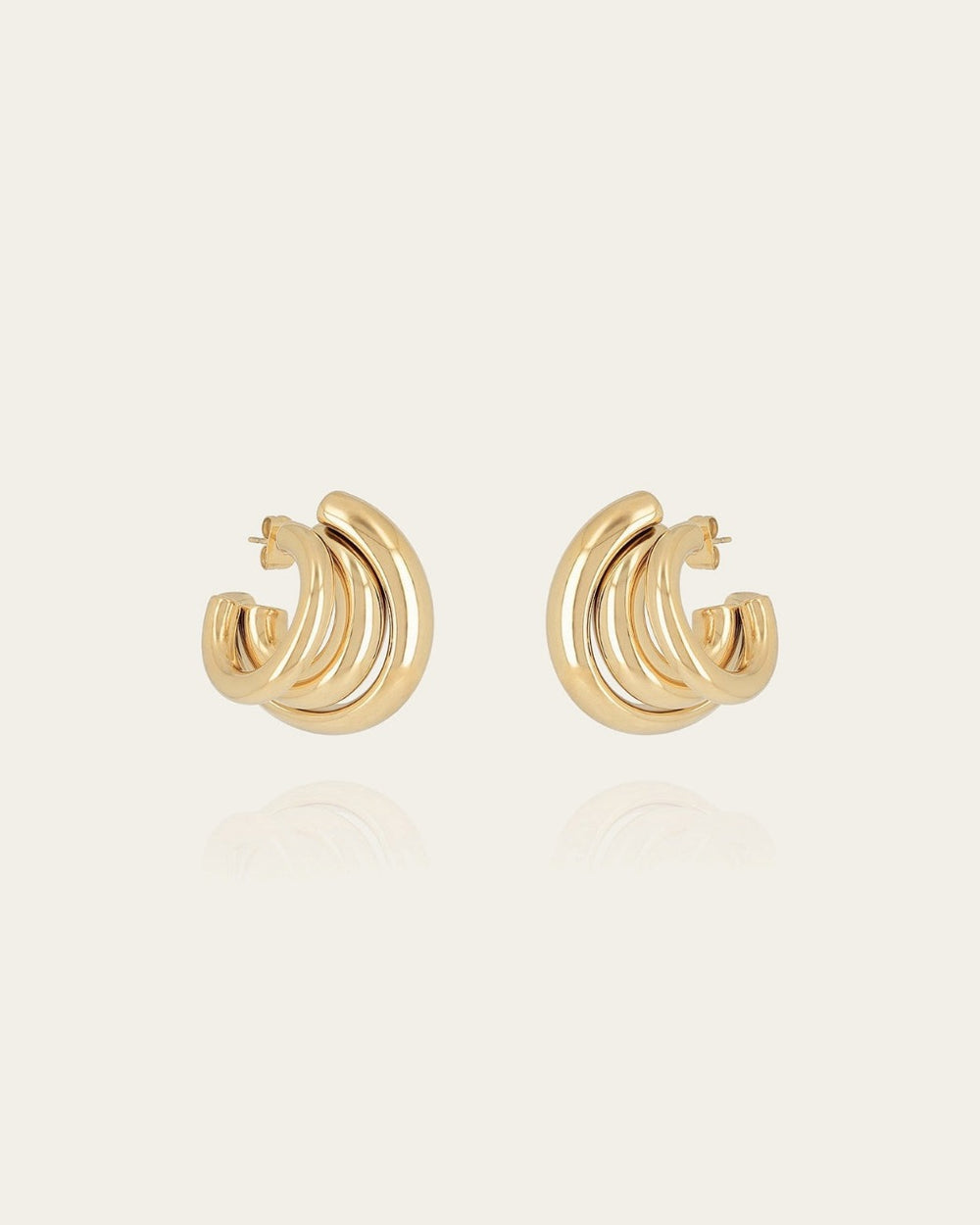 Amaya Earrings (Gold-plated Steel)