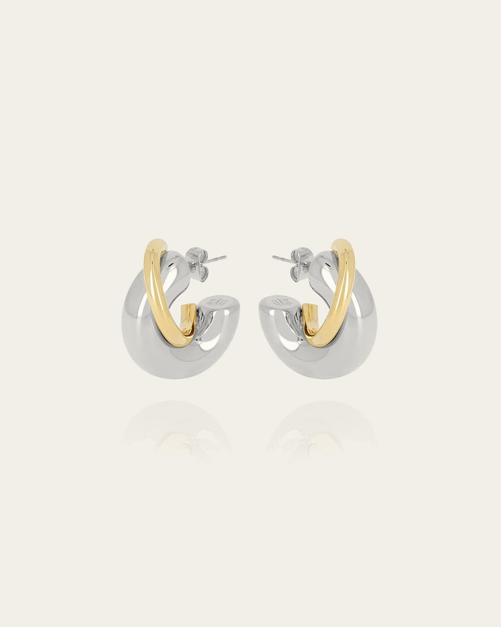 Boucles d'oreilles Chika (Acier)
