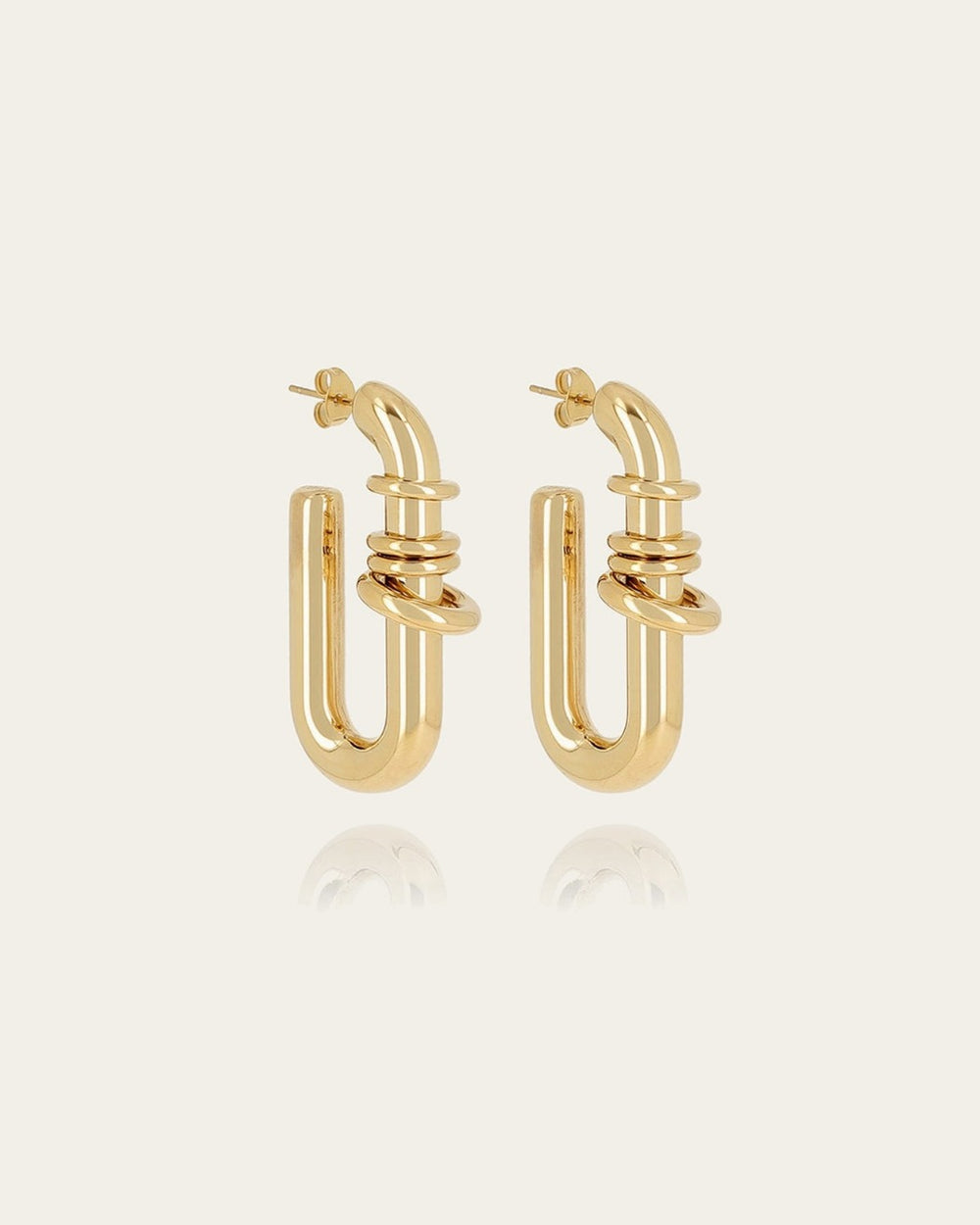 Edwina Earrings (Gold-plated Steel)