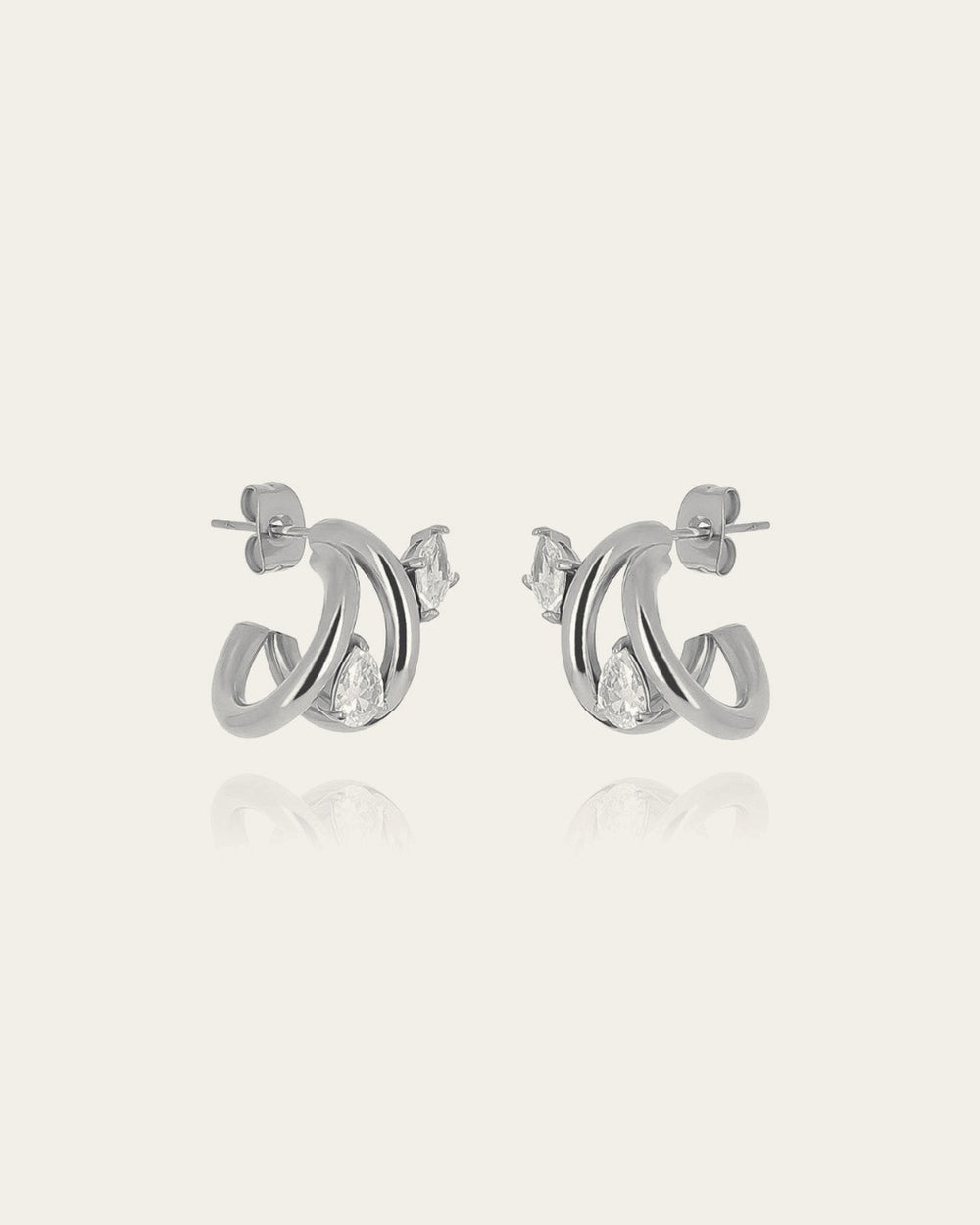 Boucles d'oreilles Veglie (Acier)