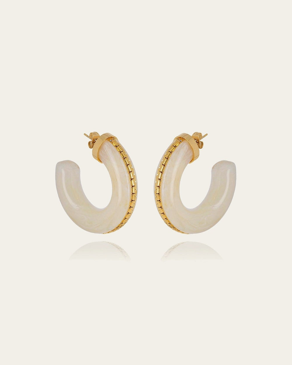Zakko Earrings (Gold-plated steel)