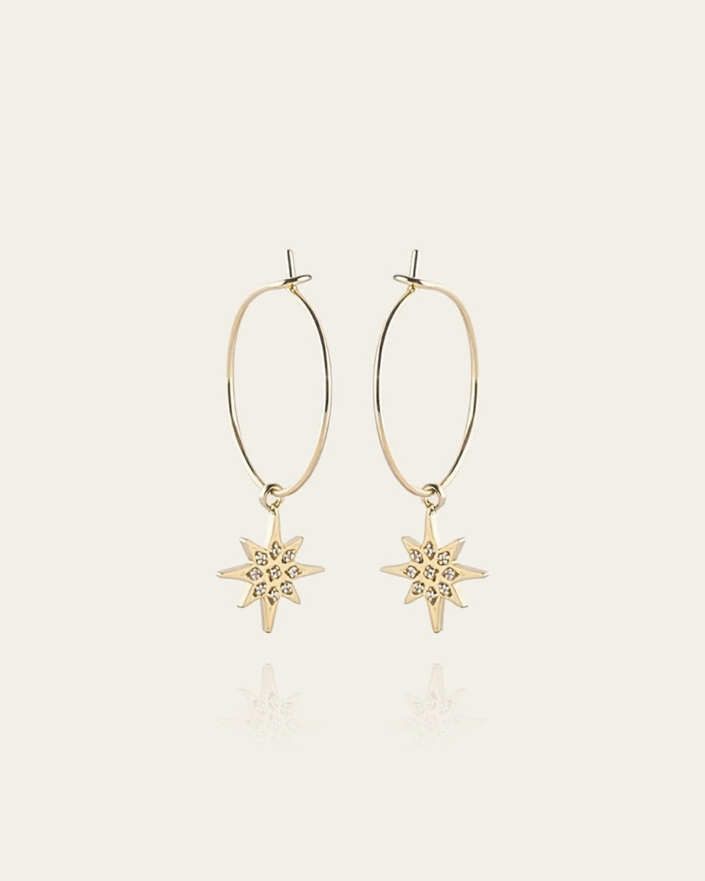Magellan Earrings (Gold-plated steel)