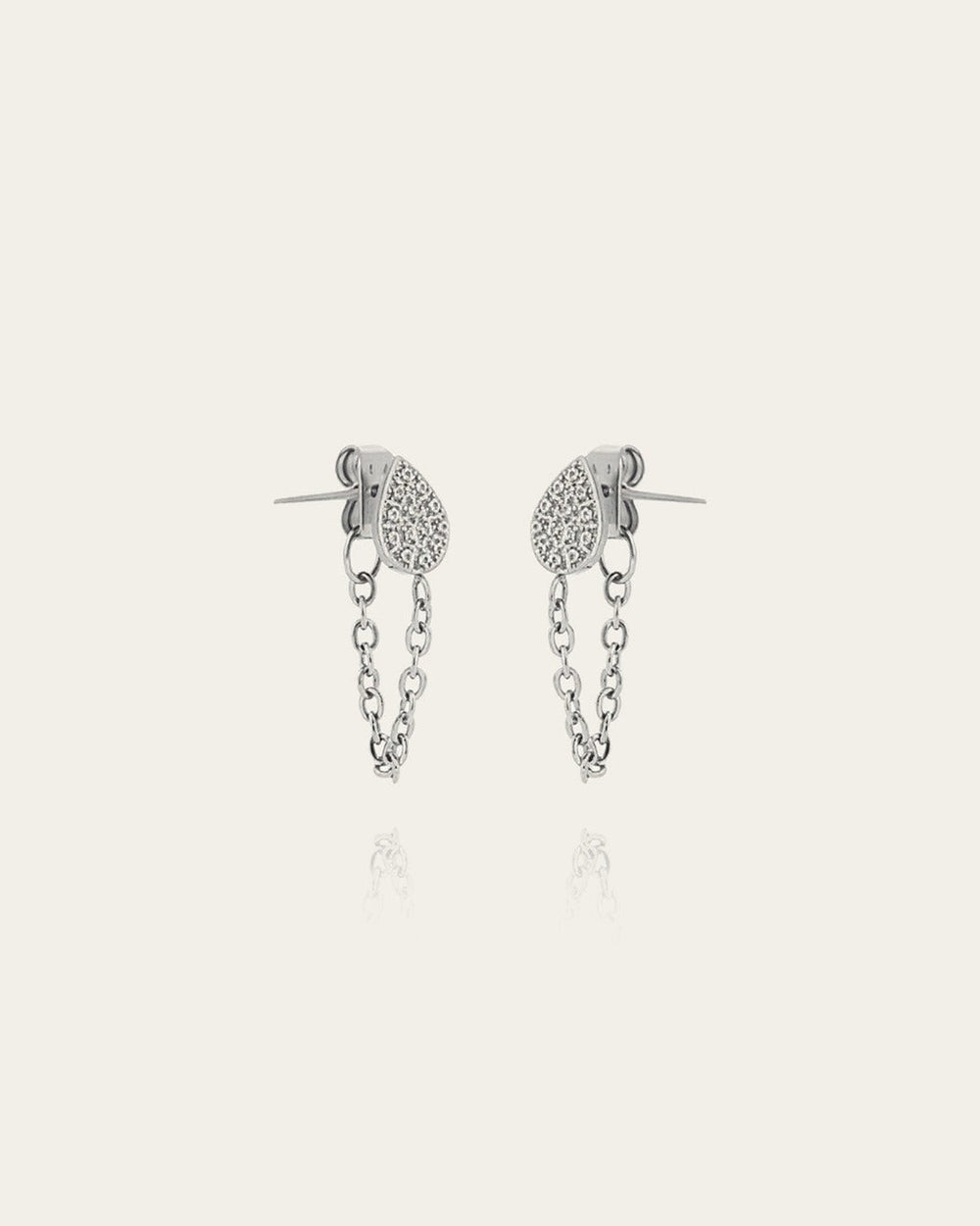 Boucles d'oreilles Cindy (Acier)