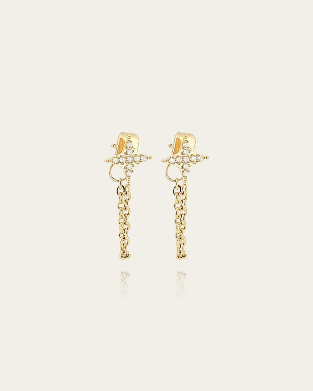 Stella Earrings (Gold-plated steel)