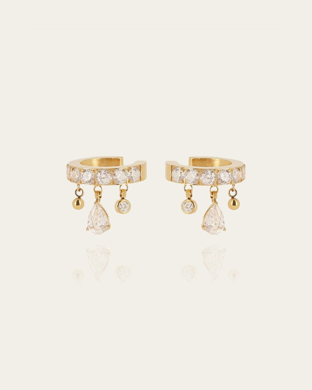 Earcuffs Casalini (Acier doré)