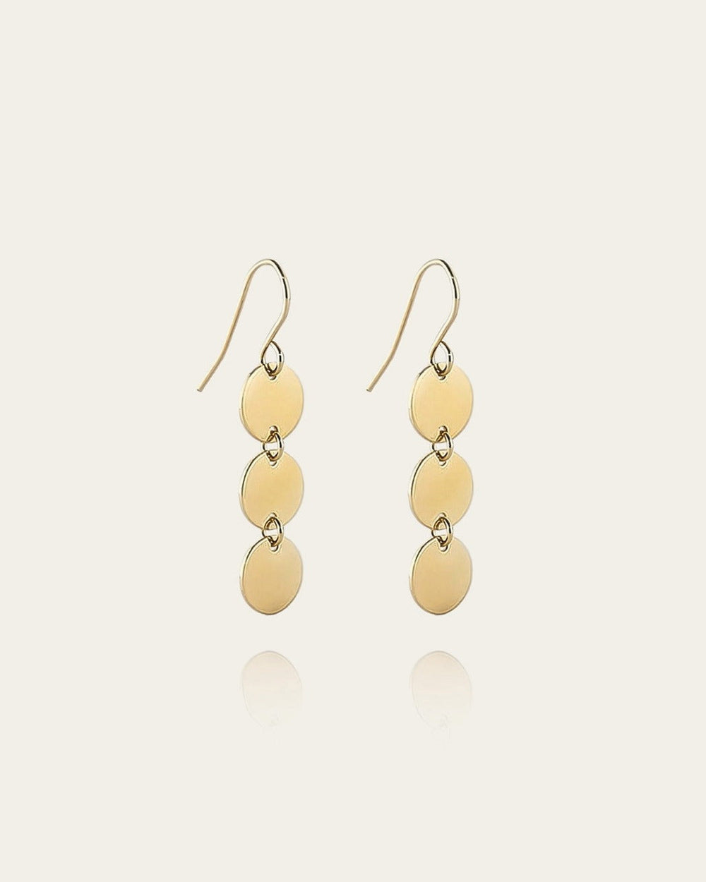 Cardin Earrings (Gold-plated steel)