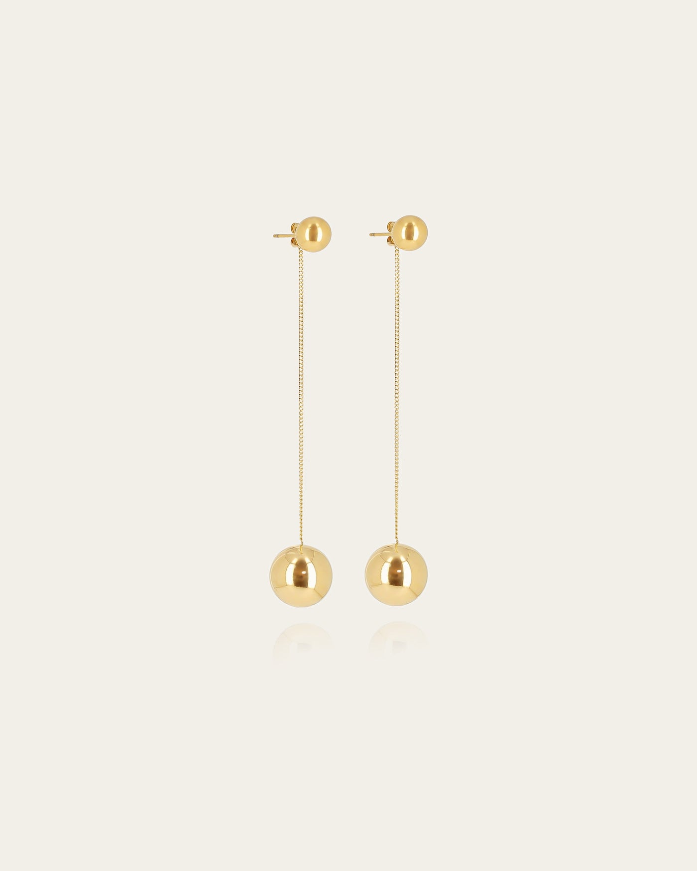 Janie earrings (Gold-plated steel)