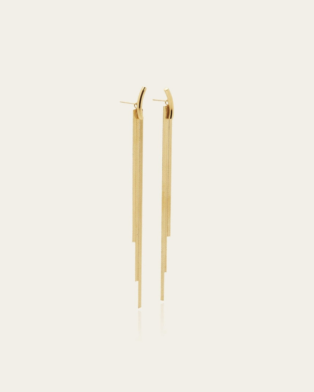 Boucles d'oreilles Kerry (Acier doré)