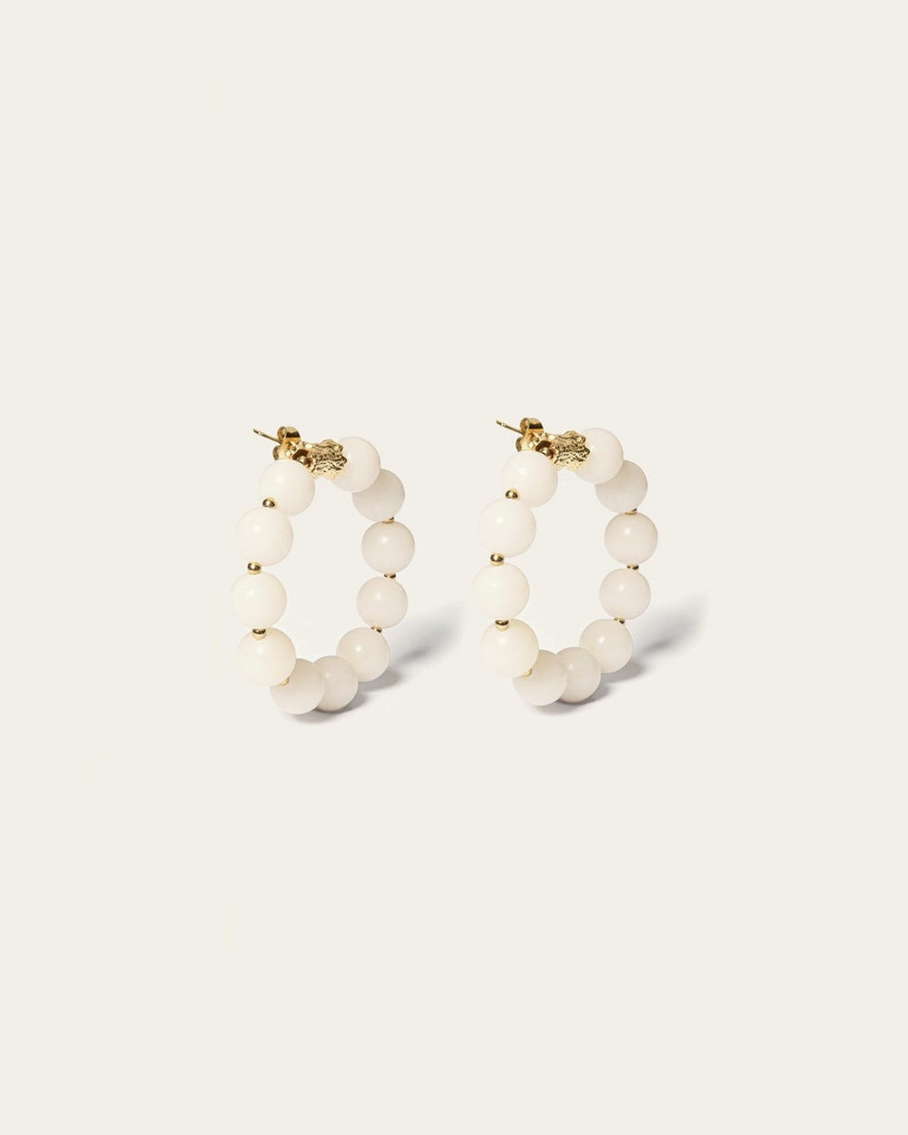 Boucles d'oreilles Tissa (Acier doré)