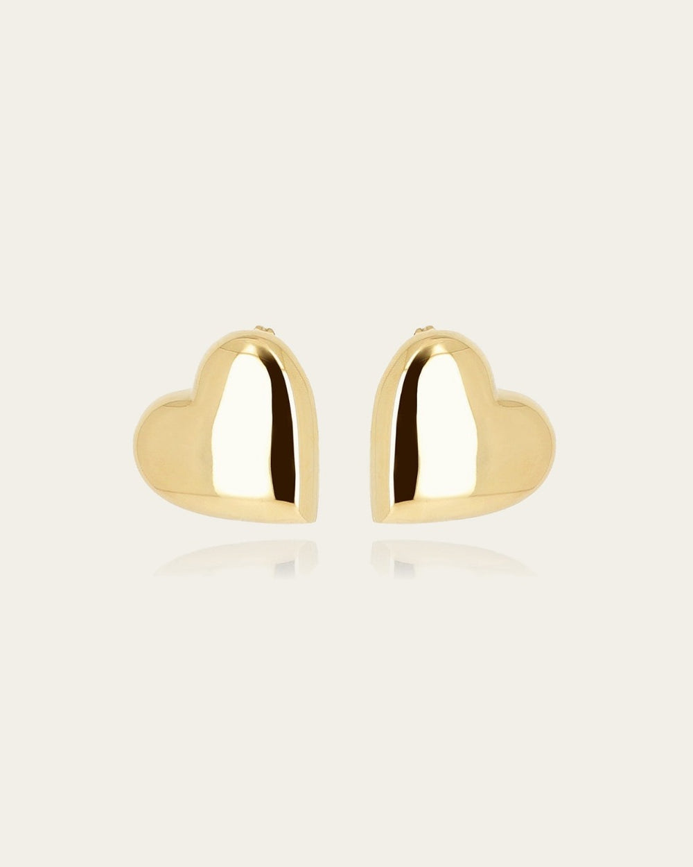 Boucles d'oreilles Célestine (Acier doré)