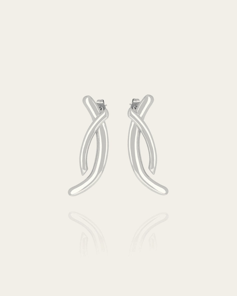 Boucles d'oreilles Apion (Acier)