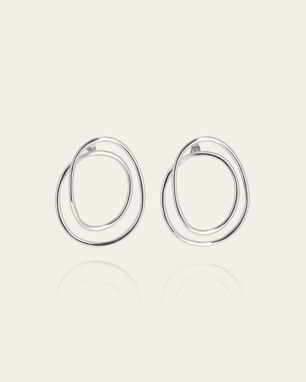 Boucles d'oreilles Vasia (Acier)