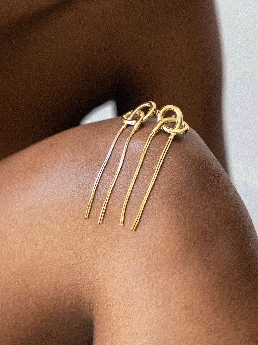 Pretzel Earrings 
