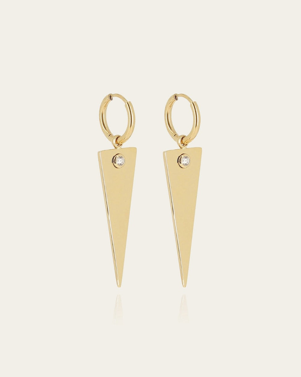 Bepo Earrings (Gold-plated steel)