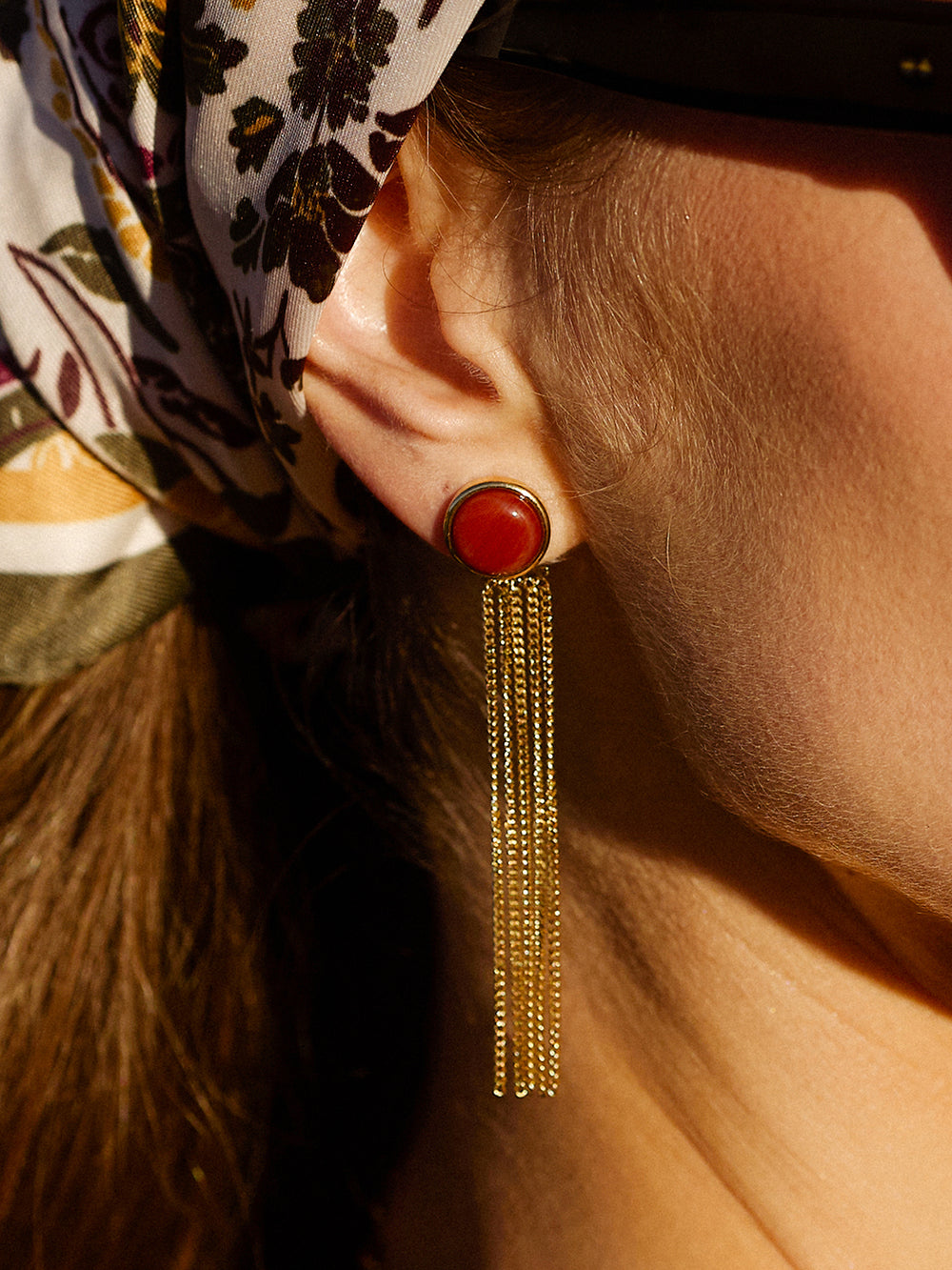 Boucles d'oreilles Medusa 