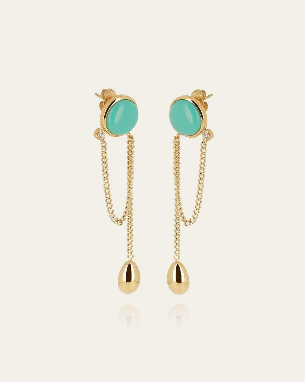 Comète Earrings (Gold-plated steel)
