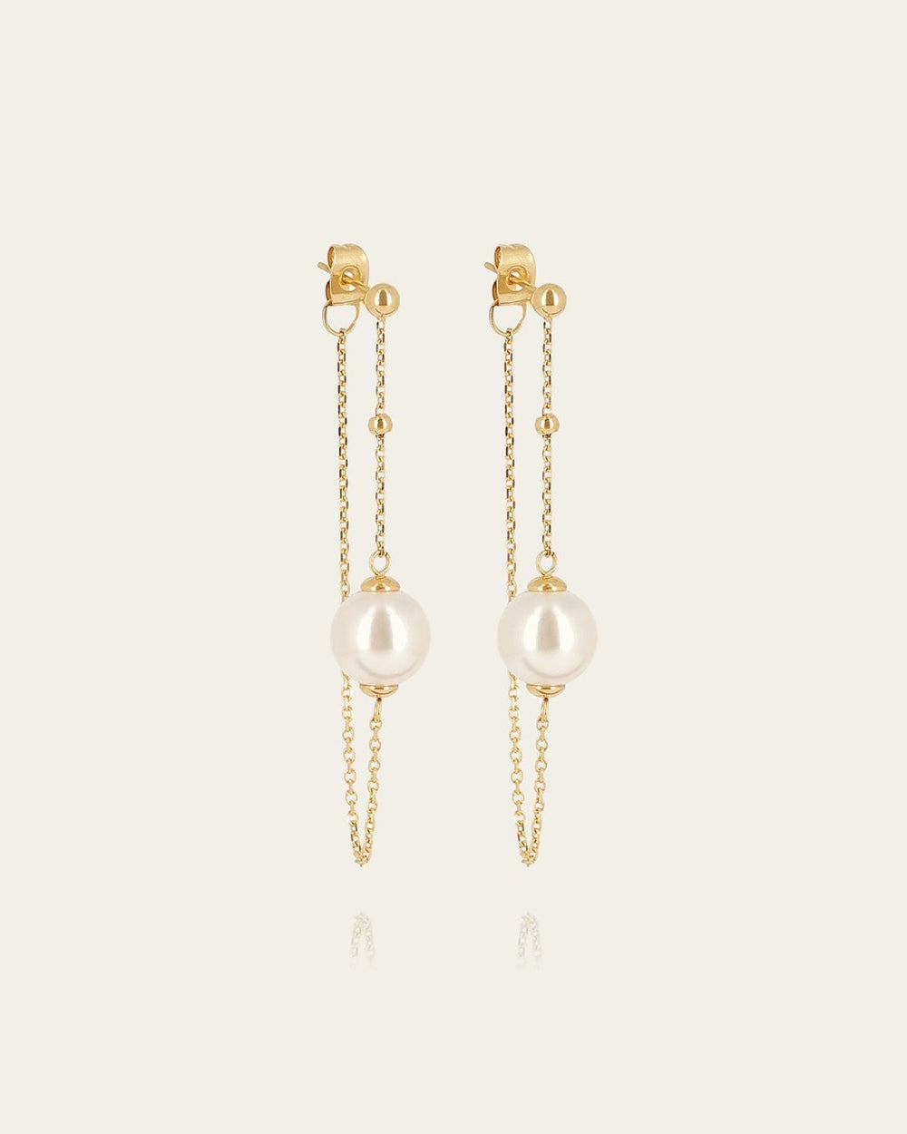 Boucles d'oreilles Tursi (Acier doré)