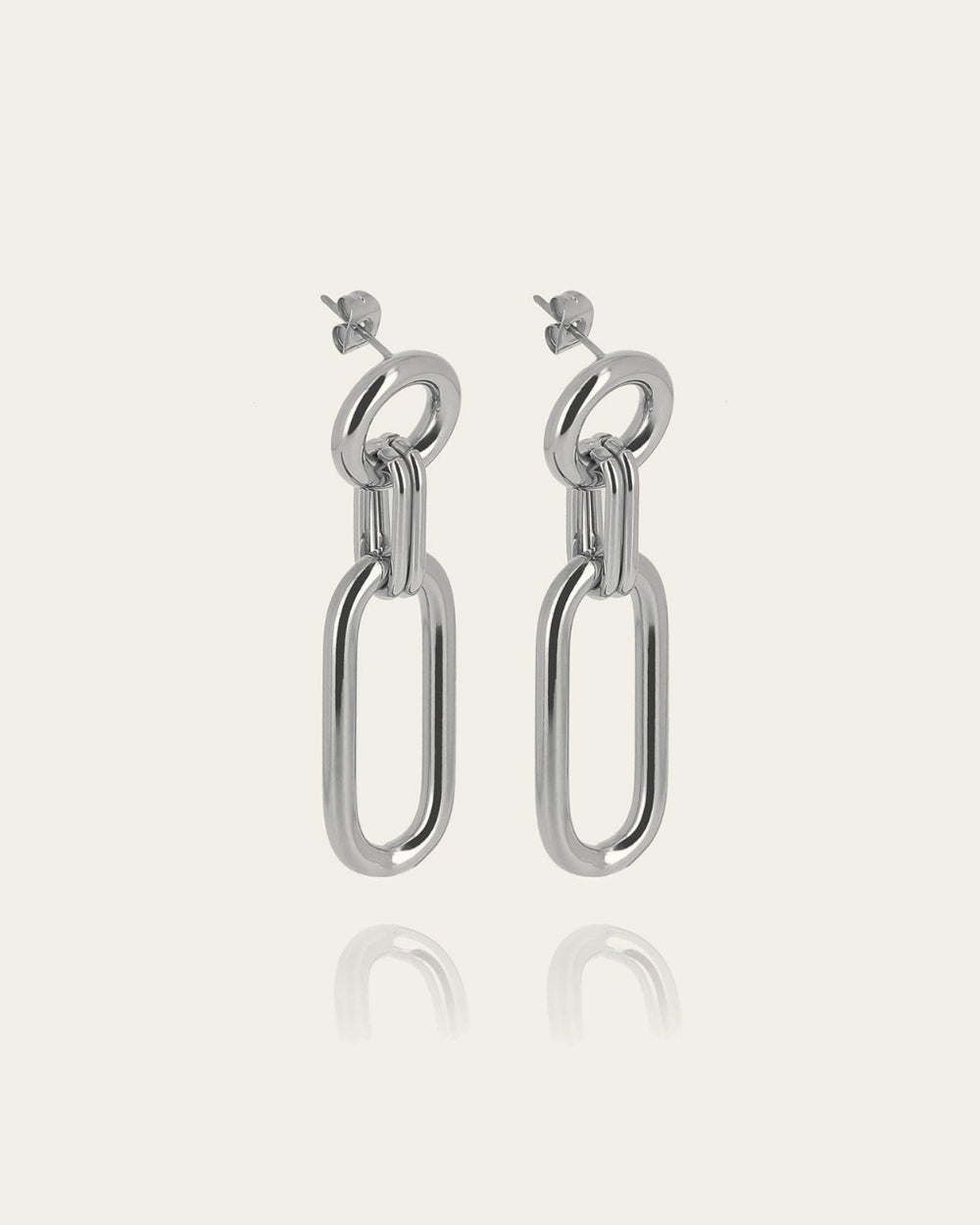 Boucles d'oreilles Mavora (Acier)